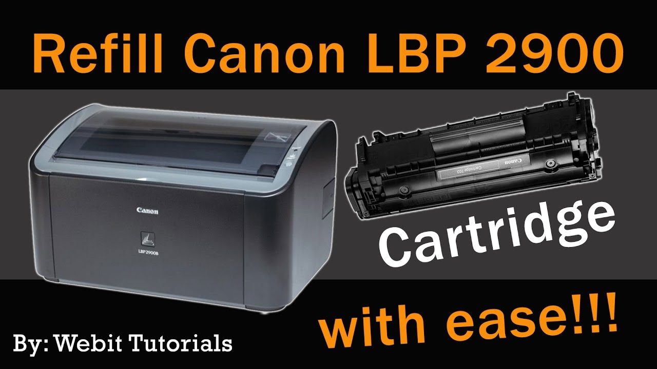 canon lbp 2900b printer install